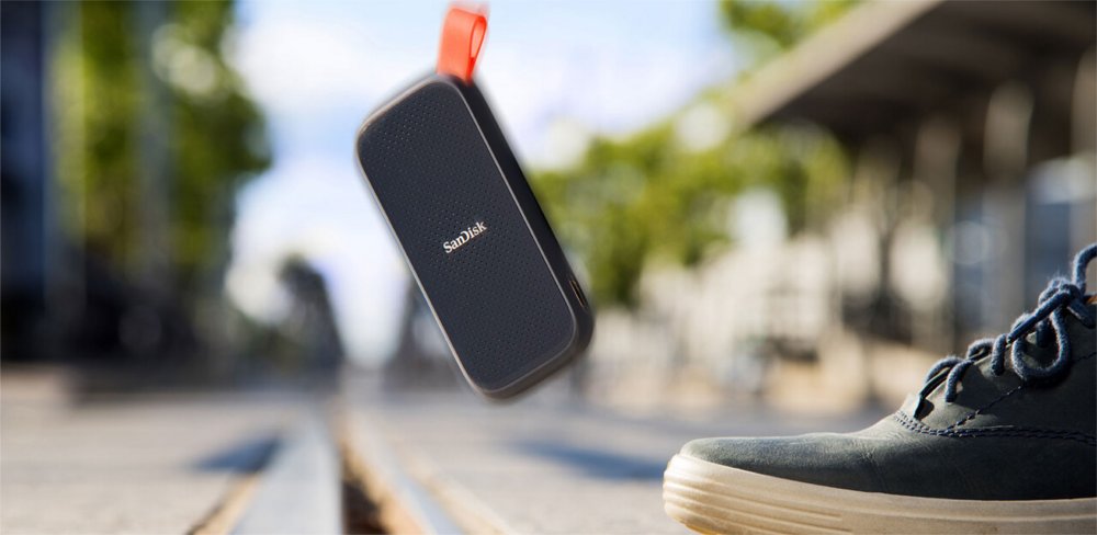 SanDisk Portable | Externe SSD | 480GB | USB 3.2 | Blauw | Compact & Betrouwbaar 5 SanDisk Portable | Externe SSD | 480GB | USB 3.2 | Blauw | Compact & Betrouwbaar - Afbeelding 5