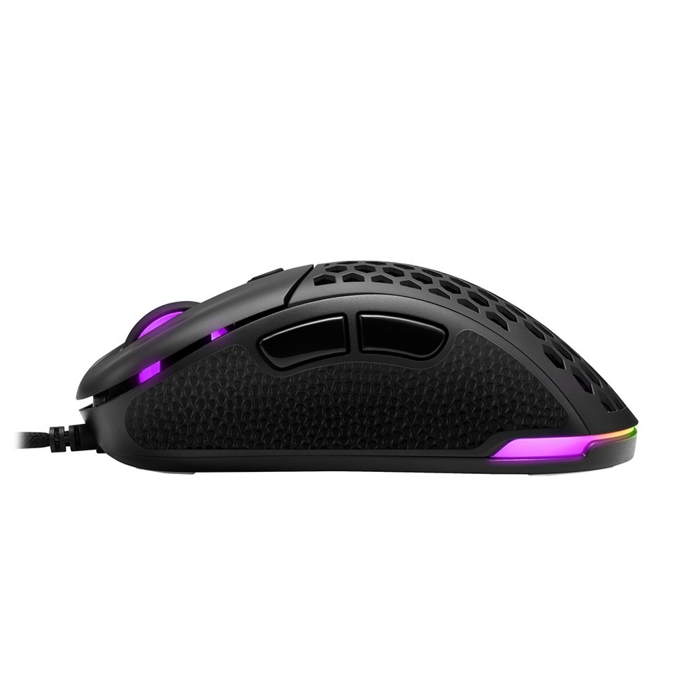 Sharkoon Light² 200 Side Grip | Muisgreep | Antislip | PU-leer met noppenstructuur | Geschikt voor Light² 200 muis 2 Sharkoon Light² 200 Side Grip | Muisgreep | Antislip | PU-leer met noppenstructuur | Geschikt voor Light² 200 muis - Afbeelding 2