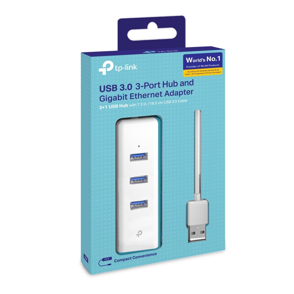 TP-Link UE330 | USB 3.2 Gen 1 (3.1 Gen 1) Type-A | 1000 Mbit/s | Wit 4 TP-Link UE330 | USB 3.2 Gen 1 (3.1 Gen 1) Type-A | 1000 Mbit/s | Wit - Afbeelding 4