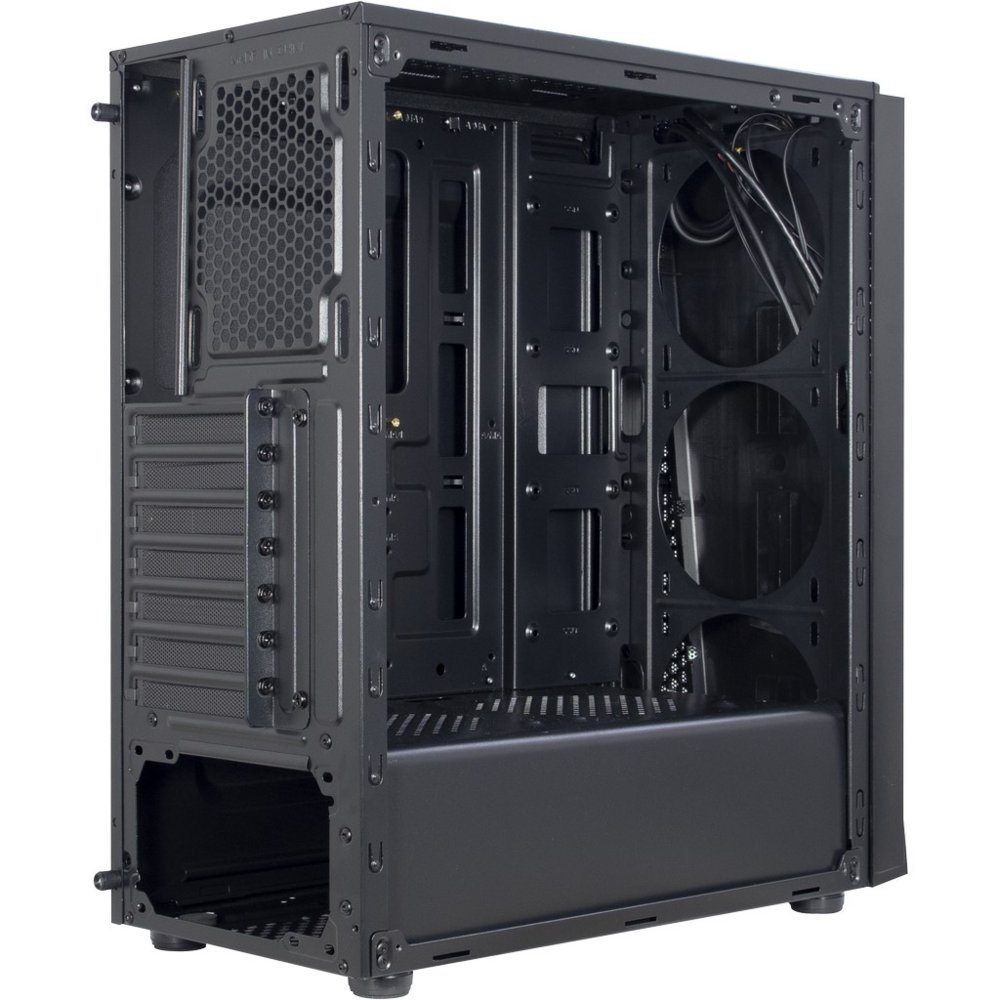 Inter-Tech T-11 Televen | Midi Tower | Zwart 8 Inter-Tech T-11 Televen | Midi Tower | Zwart - Afbeelding 8