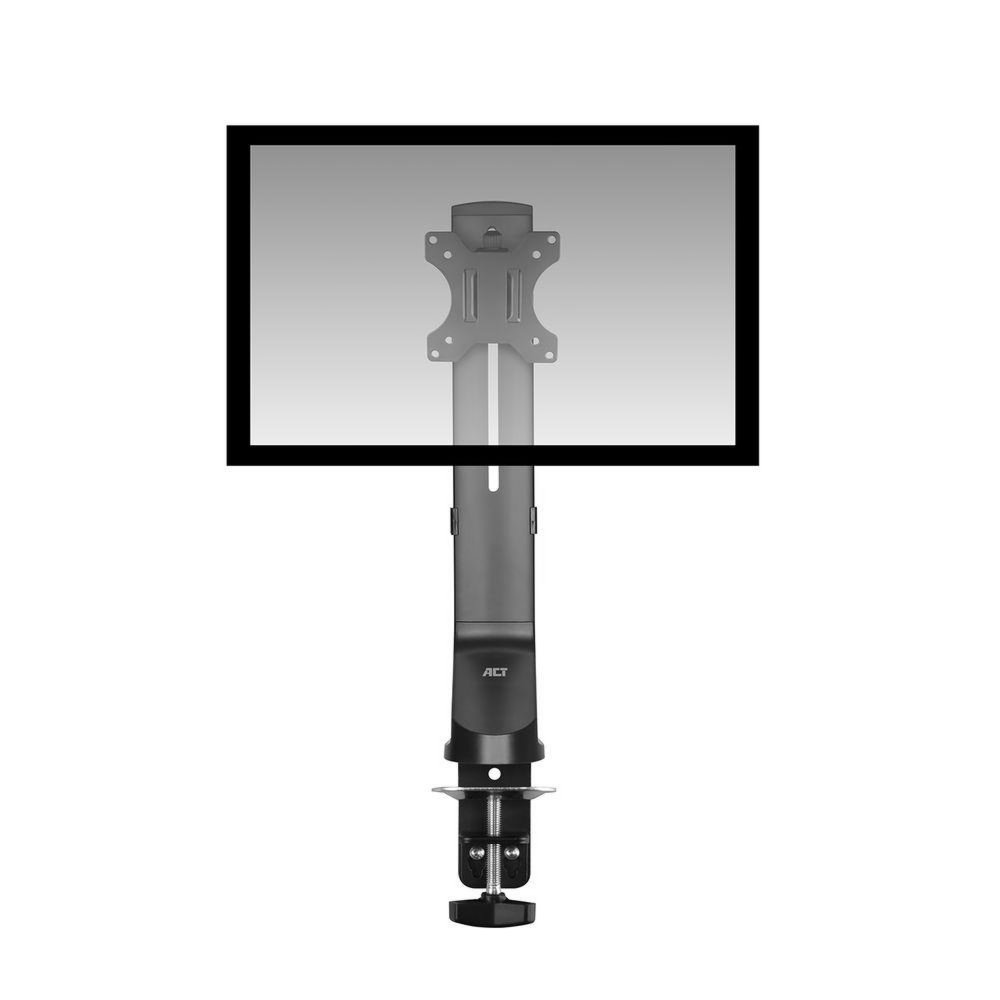 ACT AC8321 | In Hoogte Verstelbare Monitor-bureaubeugel | Tot 32" | Max 8kg | VESA 100x100 | 1 Monitor 3 ACT AC8321 | In Hoogte Verstelbare Monitor-bureaubeugel | Tot 32" | Max 8kg | VESA 100x100 | 1 Monitor - Afbeelding 3