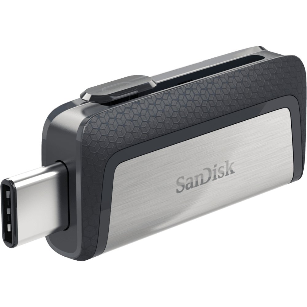 Sandisk Ultra Dual Drive | 32GB USB-C 3.2 & USB-A 3.2 Flash Drive | Zilver 2 Sandisk Ultra Dual Drive | 32GB USB-C 3.2 & USB-A 3.2 Flash Drive | Zilver - Afbeelding 2