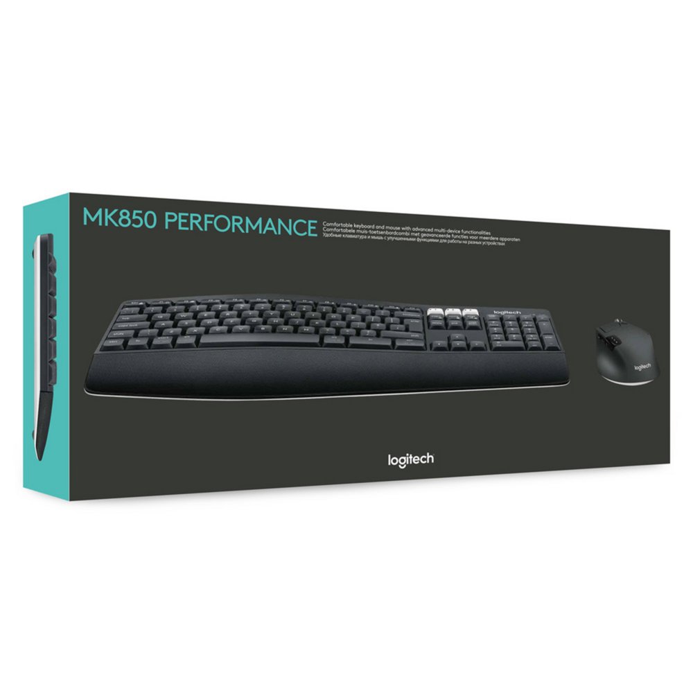 QWERTZ | Logitech MK850 Performance | Draadloze Muis en Toetsenbordcombo | QWERTZ 7 QWERTZ | Logitech MK850 Performance | Draadloze Muis en Toetsenbordcombo | QWERTZ - Afbeelding 7