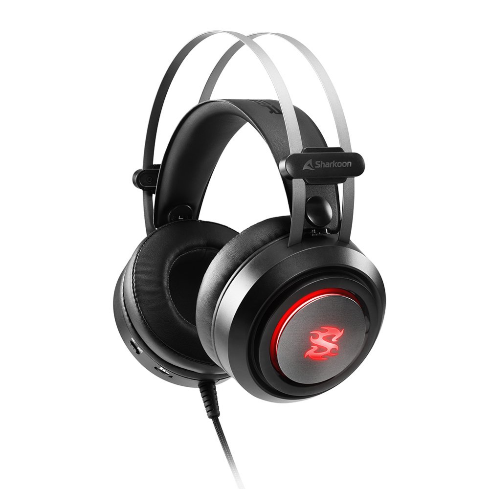 Sharkoon Skiller SGH30 | Bedrade Over-Ear Gaming Headset USB-A | Zwart 3 Sharkoon Skiller SGH30 | Bedrade Over-Ear Gaming Headset USB-A | Zwart - Afbeelding 3