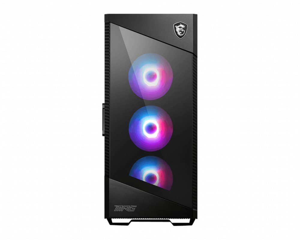 MSI MPG Velox 100R RGB | Midi Tower Case | Zwart 3 MSI MPG Velox 100R RGB | Midi Tower Case | Zwart - Afbeelding 3