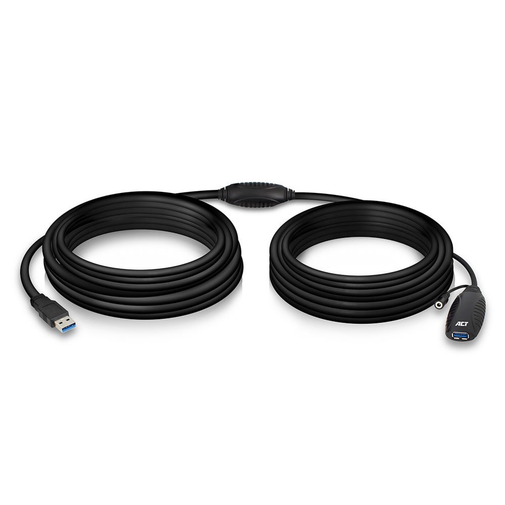 ACT AC6110 | USB 2.0 Booster | 10m | Zwart 2 ACT AC6110 | USB 2.0 Booster | 10m | Zwart - Afbeelding 2