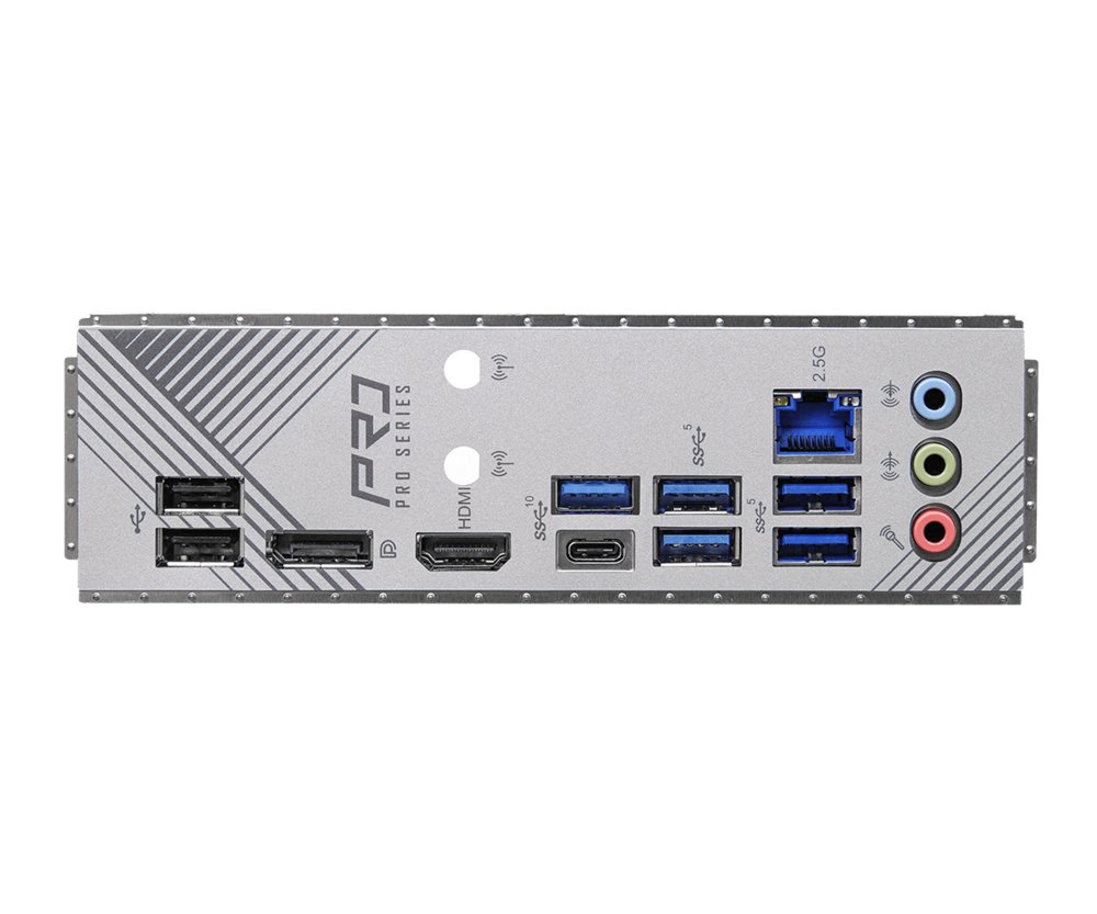 Asrock B760 PRO RS | Socket LGA 1700 | Intel B760 | 4xDDR5 | Micro-ATX | Moederbord 5 Asrock B760 PRO RS | Socket LGA 1700 | Intel B760 | 4xDDR5 | Micro-ATX | Moederbord - Afbeelding 5
