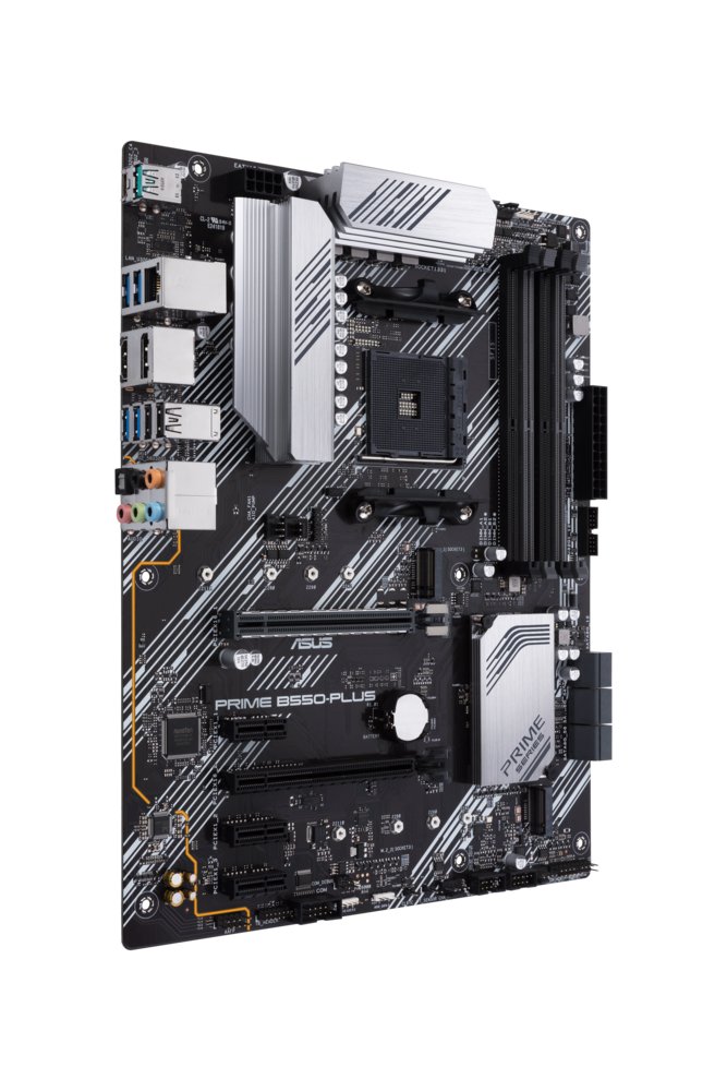 ASUS PRIME B550-PLUS | Socket AM4 | AMD B550 | 4xDDR4 | ATX | Moederbord 2 ASUS PRIME B550-PLUS | Socket AM4 | AMD B550 | 4xDDR4 | ATX | Moederbord - Afbeelding 2