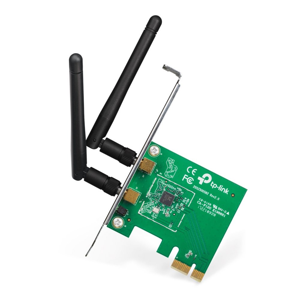 TP-LINK TL-WN881ND | Wi-Fi 4 Intern WLAN PCI Express | 300 Mbps | 2,4 GHz | Zwart 2 4 GHz | Zwart