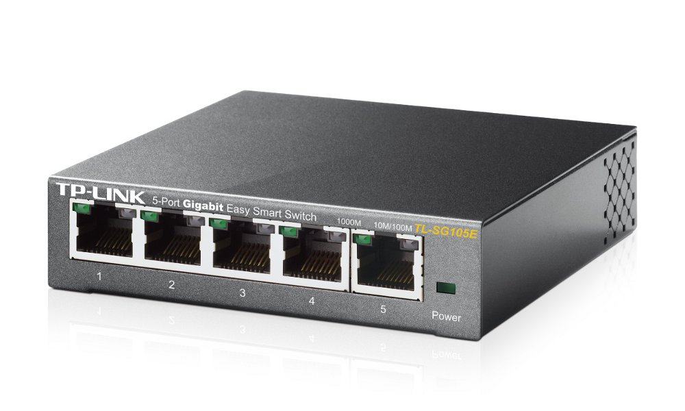 TP-Link TL-SG105E | 5-Poorts Gigabit Easy Smart Switch | Managed 4 TP-Link TL-SG105E | 5-Poorts Gigabit Easy Smart Switch | Managed - Afbeelding 4