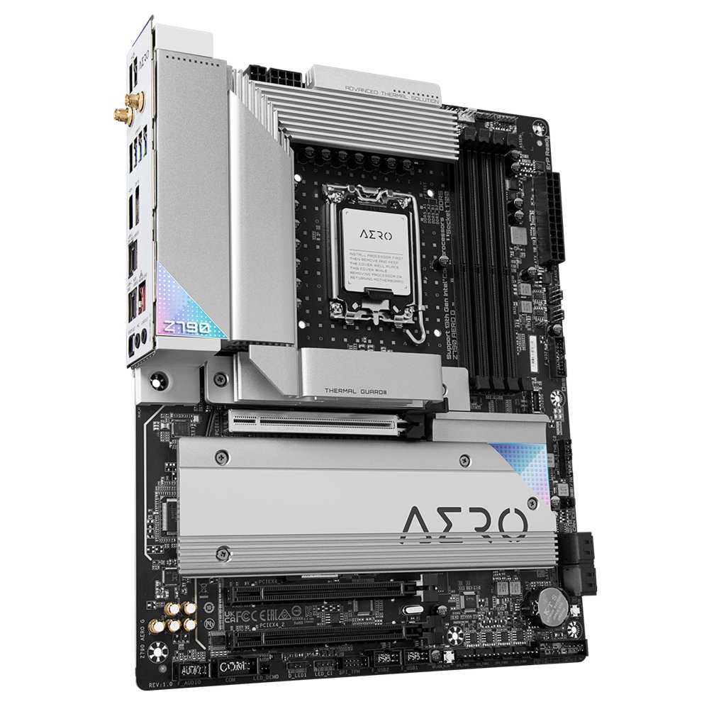 Gigabyte Z790 AERO G | Socket LGA 1700 | Intel Z790 | 4xDDR5 | ATX | Moederbord 3 Gigabyte Z790 AERO G | Socket LGA 1700 | Intel Z790 | 4xDDR5 | ATX | Moederbord - Afbeelding 3