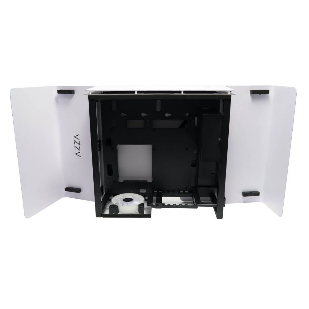 Azza Cast 808 RGB | Midi Tower Case | Wit 7 Azza Cast 808 RGB | Midi Tower Case | Wit - Afbeelding 7