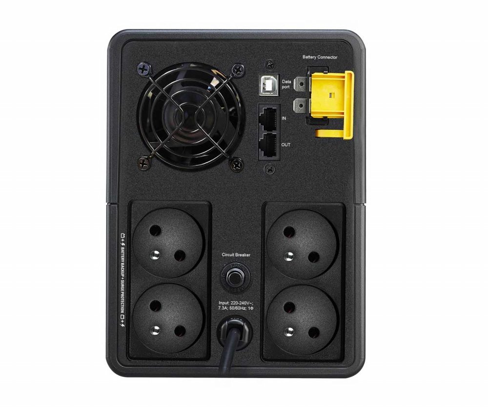 APC Back-UPS 1600VA 230V AVR | Frans Stopcontact 3 APC Back-UPS 1600VA 230V AVR | Frans Stopcontact - Afbeelding 3