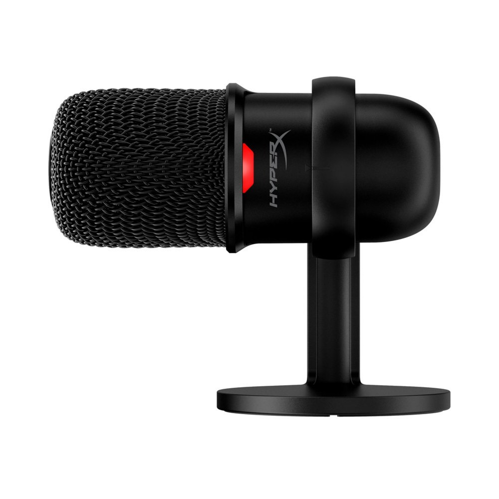HyperX SoloCast | USB Condensator Gaming Microfoon | 24-bit/96kHz | Tap-to-Mute | Cardioïde | Zwart 5 HyperX SoloCast | USB Condensator Gaming Microfoon | 24-bit/96kHz | Tap-to-Mute | Cardioïde | Zwart - Afbeelding 5