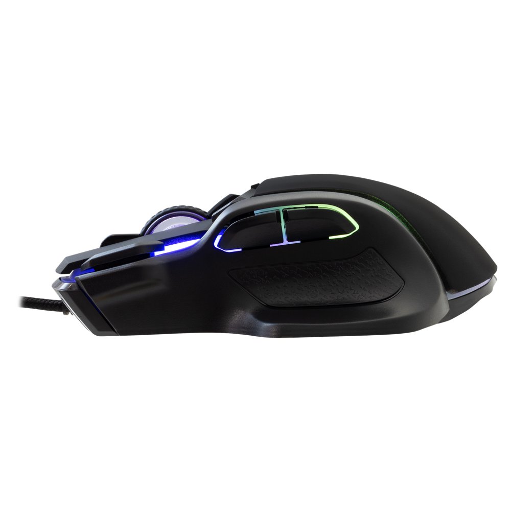 Baracuda PIRANHA RGB | Bedrade Gaming Muis | USB-A | 7200 DPI | Zwart 6 Baracuda PIRANHA RGB | Bedrade Gaming Muis | USB-A | 7200 DPI | Zwart - Afbeelding 6