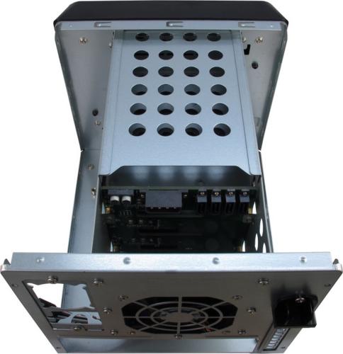 Inter-Tech SC-4100 | ITX NAS Case | Zwart 5 Inter-Tech SC-4100 | ITX NAS Case | Zwart - Afbeelding 5