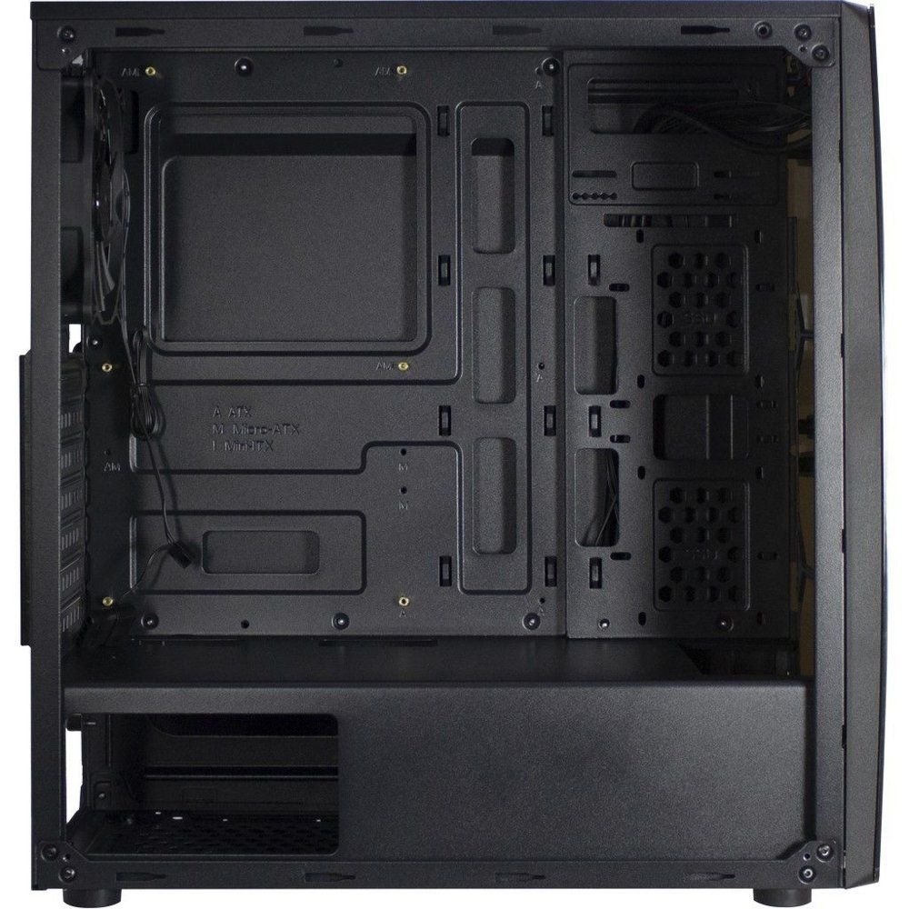 Inter-Tech Thunder Blue Light | Midi Tower Case | Zwart | RENEWED 7 Inter-Tech Thunder Blue Light | Midi Tower Case | Zwart | RENEWED - Afbeelding 7