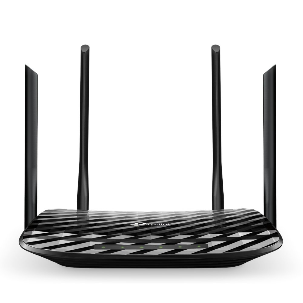 TP-LINK Archer C6 | Draadloze Router | AC1200 Dual-band (2,4 GHz / 5 GHz) | Gigabit Ethernet | Zwart 2 4 GHz / 5 GHz) | Gigabit Ethernet | Zwart