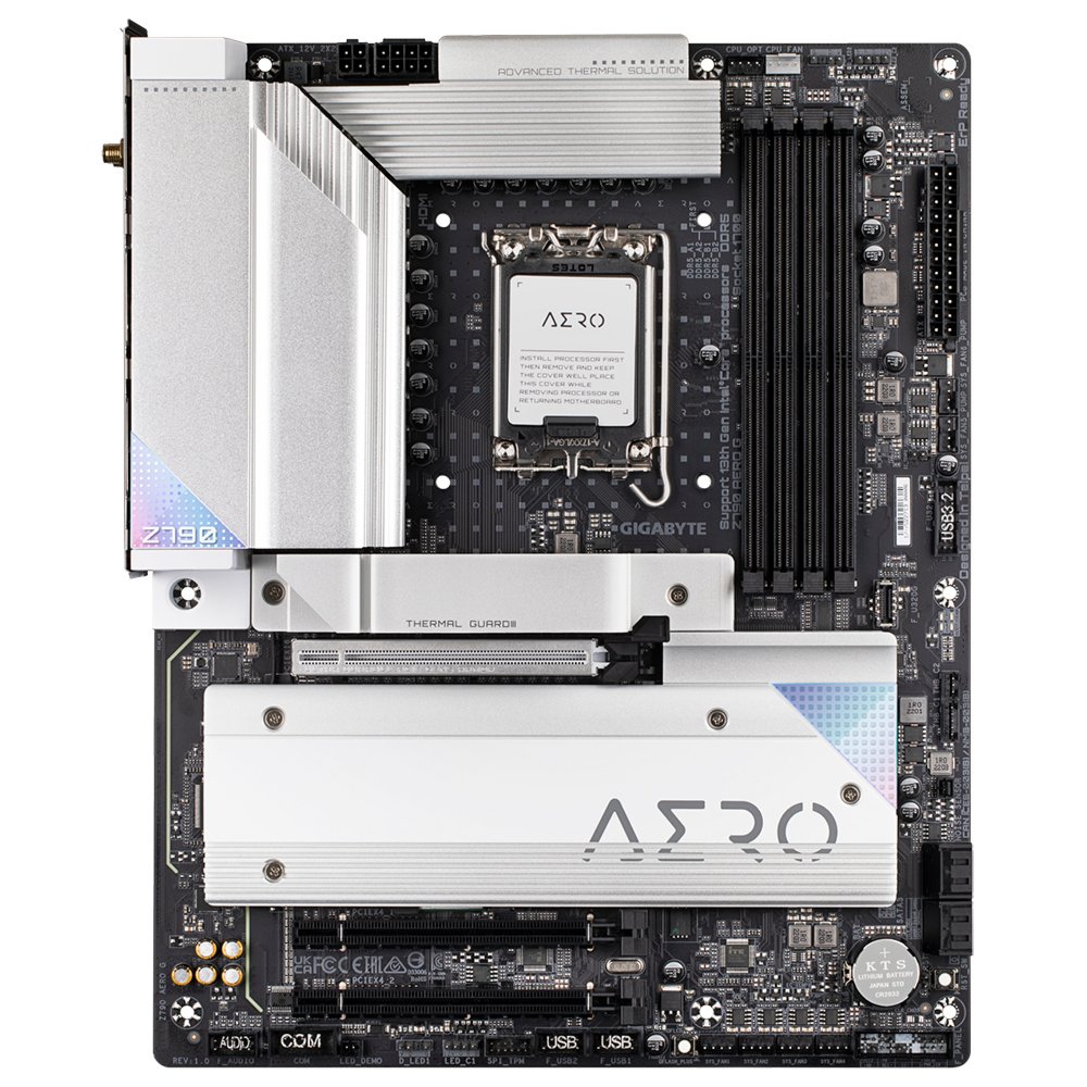 Gigabyte Z790 AERO G | Socket LGA 1700 | Intel Z790 | 4xDDR5 | ATX | Moederbord 1 Gigabyte Z790 AERO G | Socket LGA 1700 | Intel Z790 | 4xDDR5 | ATX | Moederbord