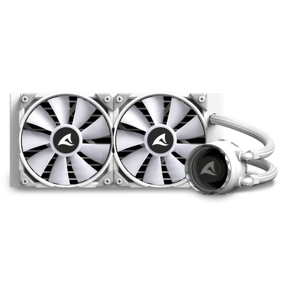Sharkoon S80 RGB 240mm | White Edition | All-in-One CPU Waterkoeler 7 Sharkoon S80 RGB 240mm | White Edition | All-in-One CPU Waterkoeler - Afbeelding 7