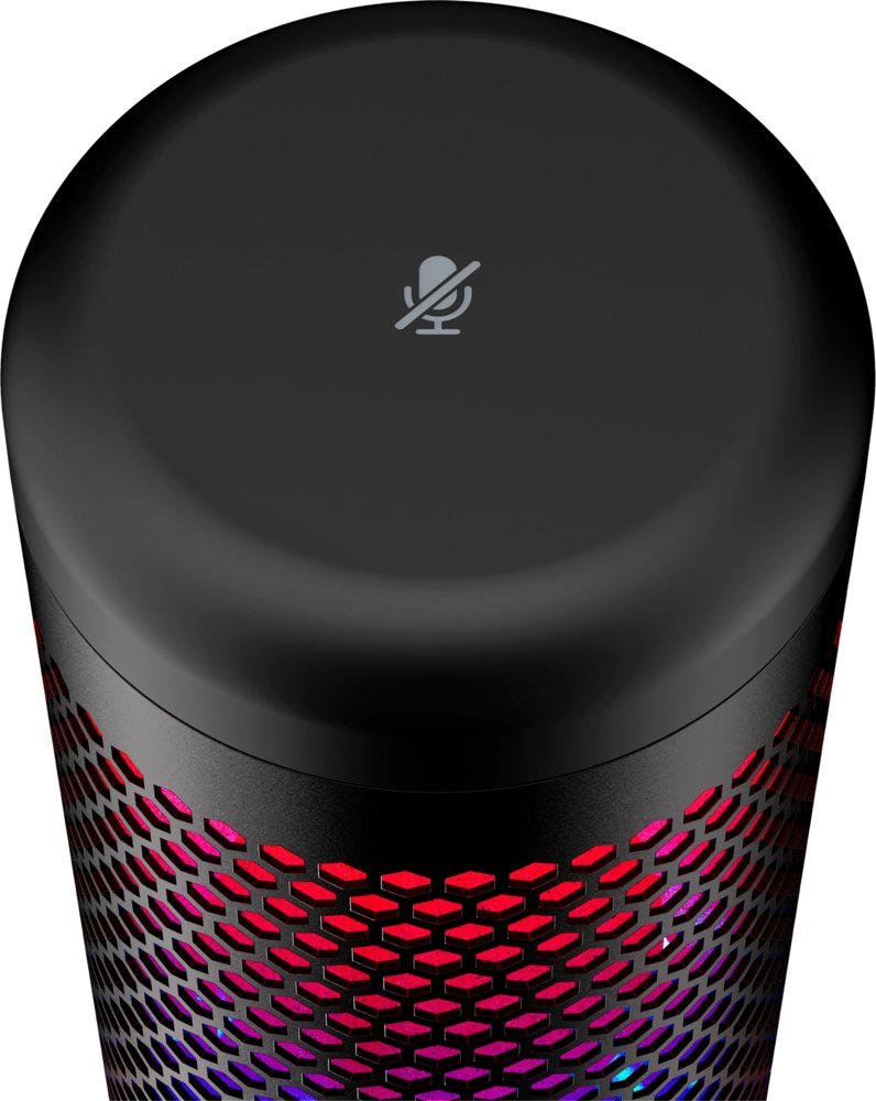 HyperX QuadCast S | USB-microfoon | RGB-verlichting | Voor pc en console | Zwart 4 HyperX QuadCast S | USB-microfoon | RGB-verlichting | Voor pc en console | Zwart - Afbeelding 4