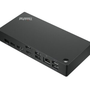 Lenovo Docking Station | USB-C | Zwart