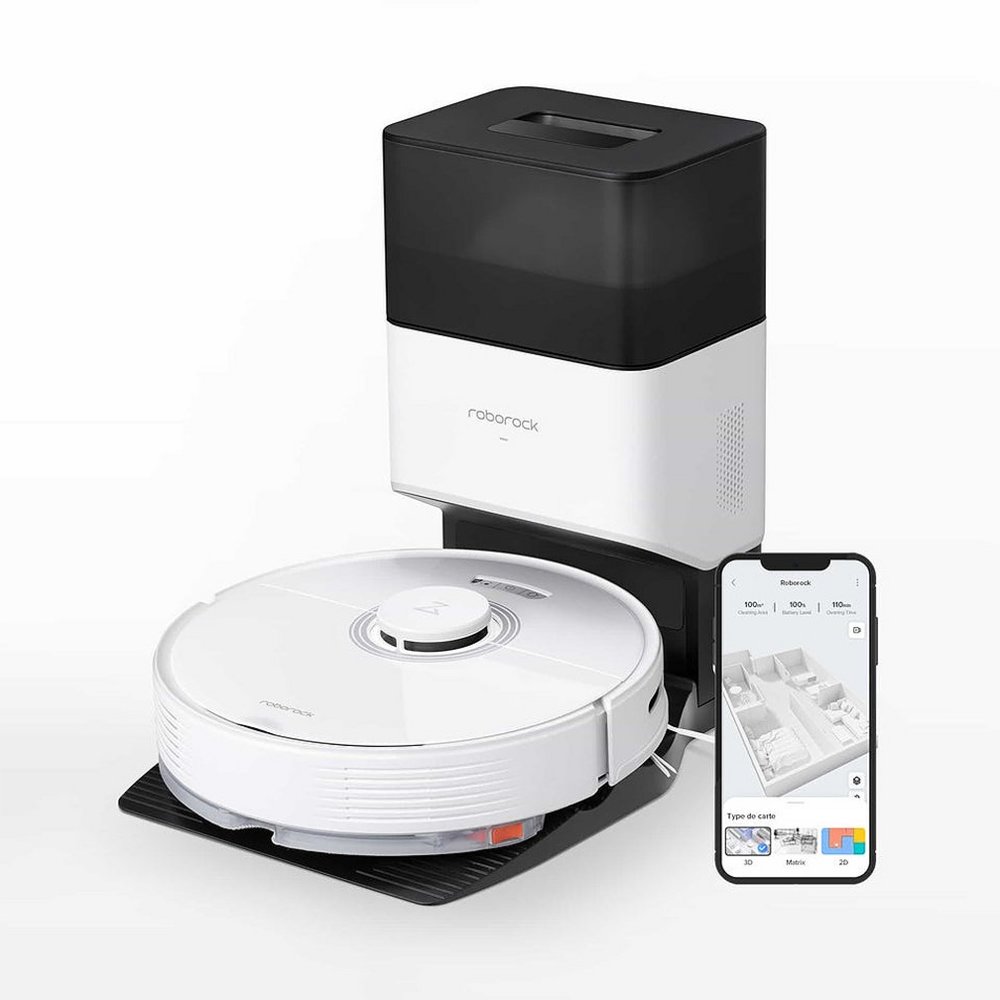 Roborock Q7 Max+ | Robotstofzuiger | 2,97 L | Zakloos | Wit 1 Roborock Q7 Max+ | Robotstofzuiger | 2