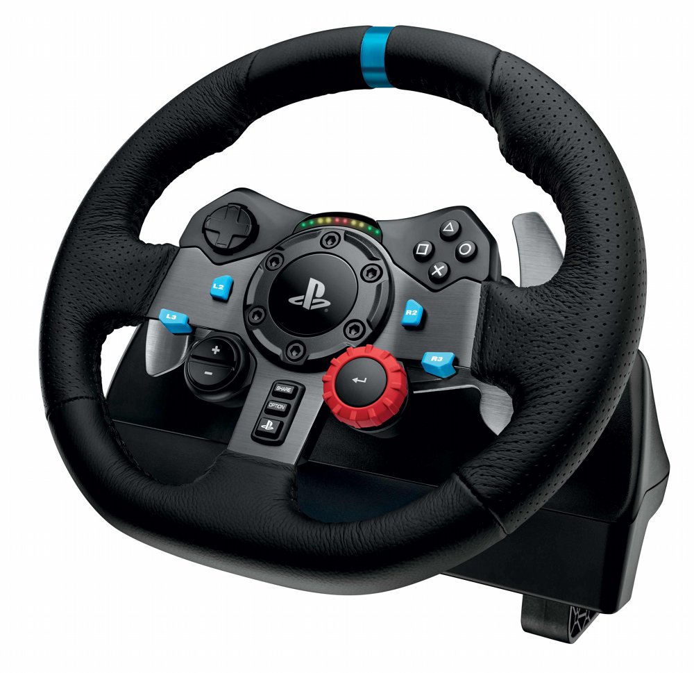 Logitech G29 Driving Force Stuurwiel + Pedalen | Force Feedback | 900° Rotatie | USB 2.0 | Compatibel met PC, PS3, PS4, PS5 2 PS3