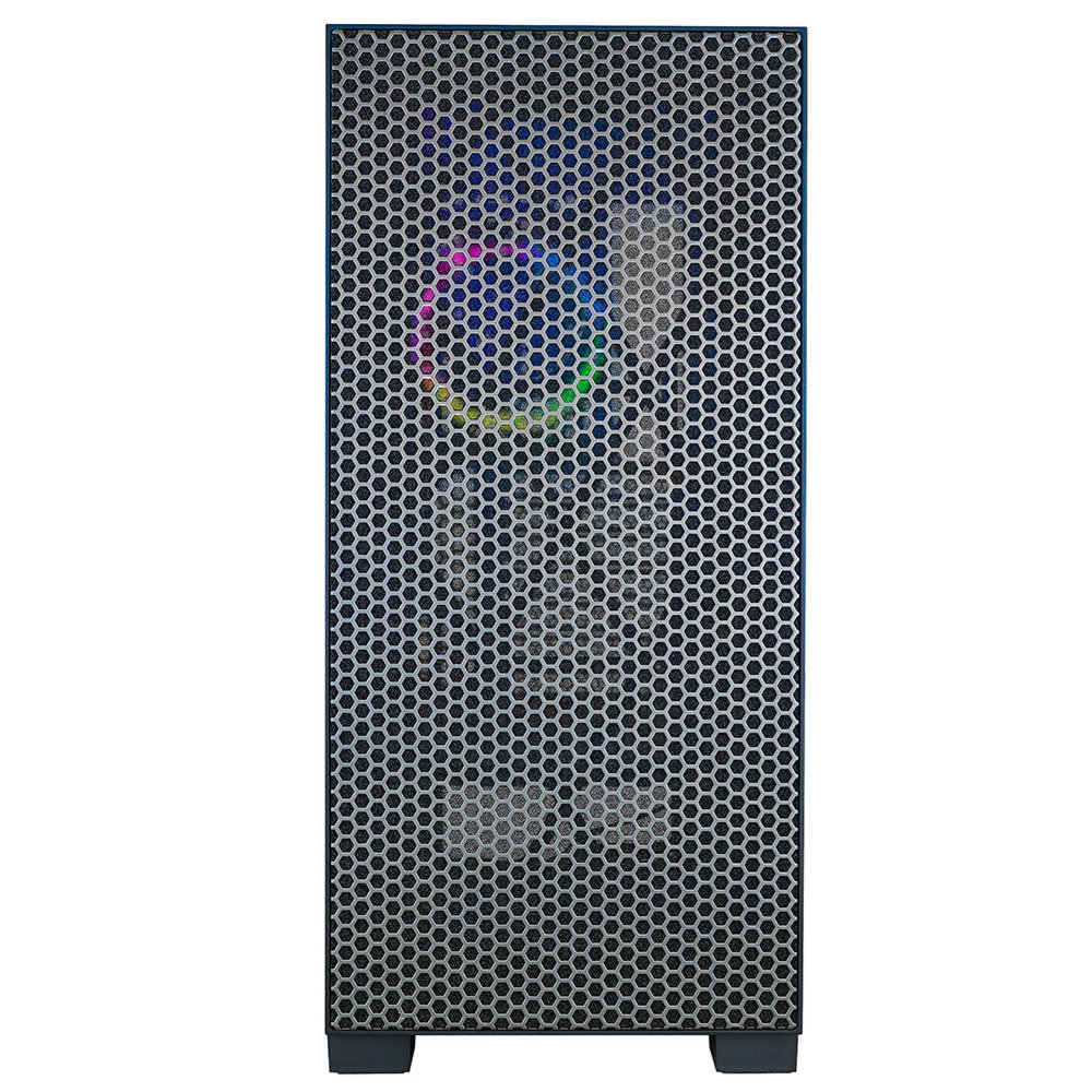 Azza Hive 450 RGB | Midi Tower Case | Zwart 2 Azza Hive 450 RGB | Midi Tower Case | Zwart - Afbeelding 2