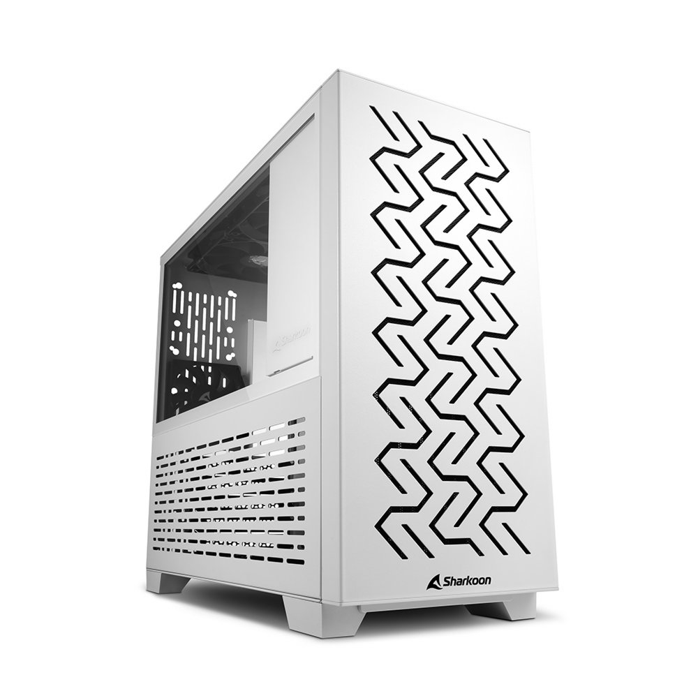 Sharkoon MS-Z1000 | Micro Tower Case | Wit 1 Sharkoon MS-Z1000 | Micro Tower Case | Wit