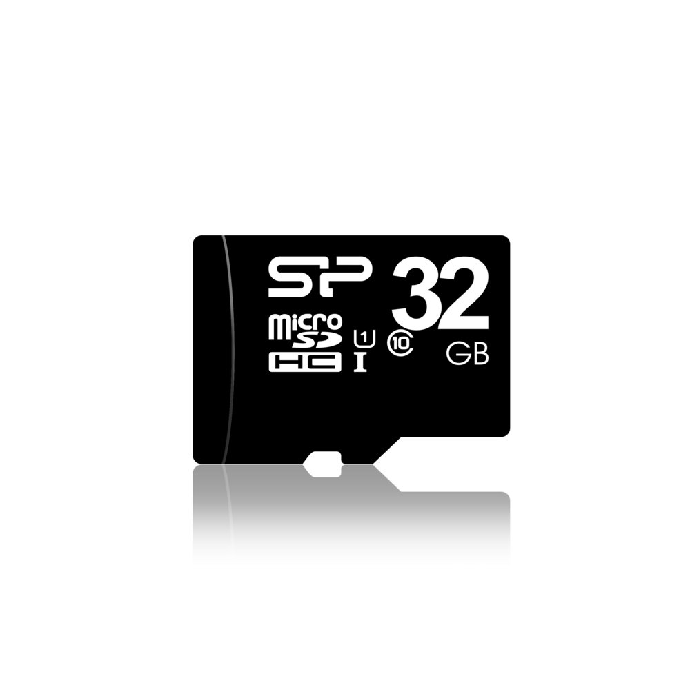 Silicon Power Elite | MicroSDHC | 32GB | Class 10 | UHS-I U1 | Inclusief SD-adapter | Zwart 1 Silicon Power Elite | MicroSDHC | 32GB | Class 10 | UHS-I U1 | Inclusief SD-adapter | Zwart