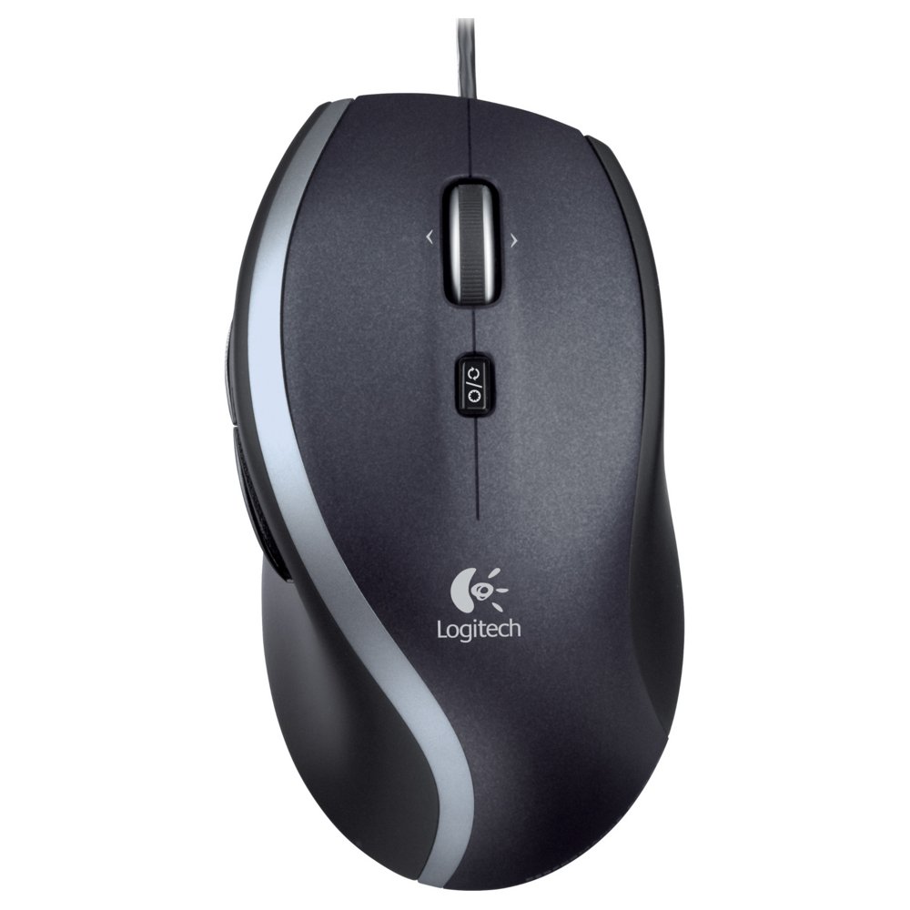 Logitech M500 | 1000 DPI Laser Sensor | Bedrade USB Muis | 7 Knoppen | Supersnel Scrollwiel | Rechtshandig | Zwart 1 Logitech M500 | 1000 DPI Laser Sensor | Bedrade USB Muis | 7 Knoppen | Supersnel Scrollwiel | Rechtshandig | Zwart