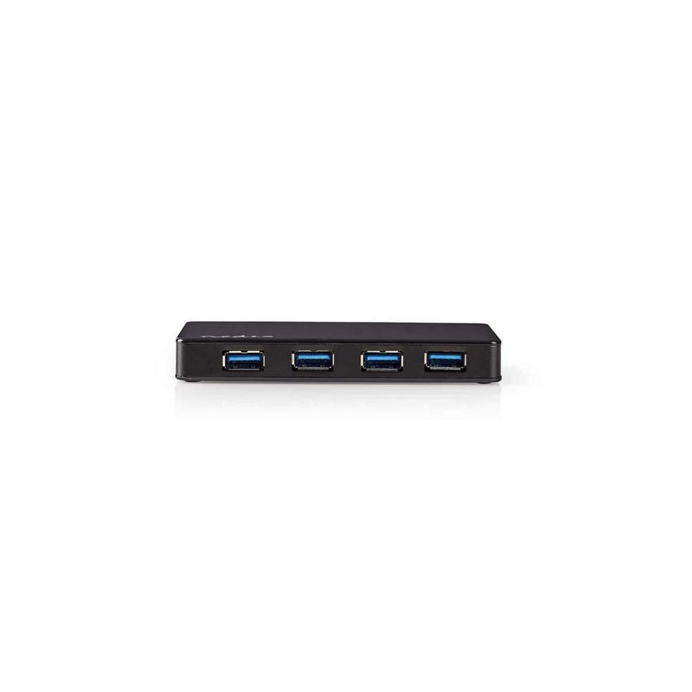 Nedis UHUBU3420BK | Interface Hub USB 3.2 Gen 1 (3.1 Gen 1) Micro-B | Zwart 2 Nedis UHUBU3420BK | Interface Hub USB 3.2 Gen 1 (3.1 Gen 1) Micro-B | Zwart - Afbeelding 2