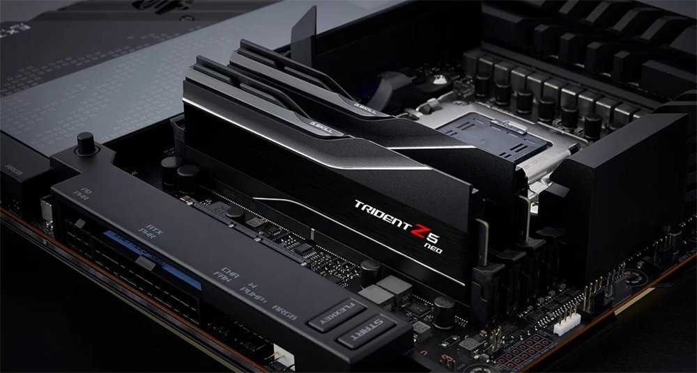 G.Skill Trident Z5 Neo | 32GB 2x16GB DDR5 | 5600MHz | DIMM | CL30 | Geheugenmodule | RAM 5 G.Skill Trident Z5 Neo | 32GB 2x16GB DDR5 | 5600MHz | DIMM | CL30 | Geheugenmodule | RAM - Afbeelding 5