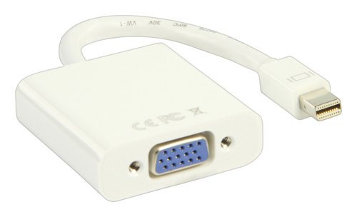 Valueline adapterkabel | Mini DisplayPort naar VGA | 0,2 m | Wit 2 2 m | Wit