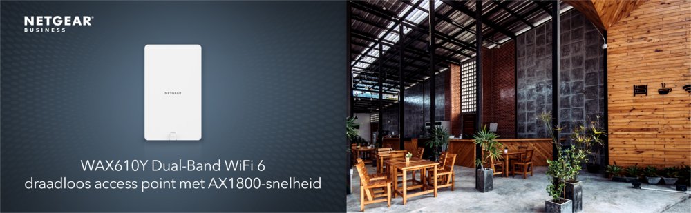 NETGEAR Insight Cloud AX1800 (WAX610Y) | WiFi 6 Outdoor Access Point | 1800 Mbit/s | PoE+ | Inclusief Montagebeugel 9 NETGEAR Insight Cloud AX1800 (WAX610Y) | WiFi 6 Outdoor Access Point | 1800 Mbit/s | PoE+ | Inclusief Montagebeugel - Afbeelding 9