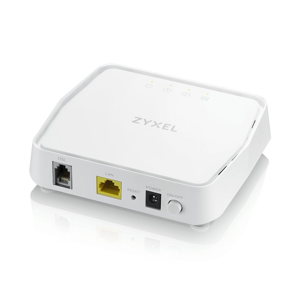 Zyxel VMG4005‑B50A | VDSL2 Bonding/Bridge Router | Up to 300 Mbps + IPv6, QoS, SPI Firewall | 1× Gigabit LAN 1 Zyxel VMG4005‑B50A | VDSL2 Bonding/Bridge Router | Up to 300 Mbps + IPv6