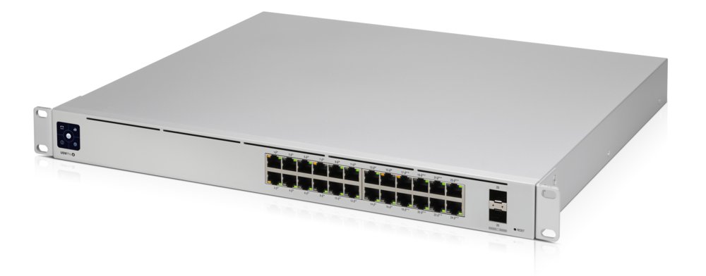 Ubiquiti Networks UniFi Pro | Managed L2/L3 Switch | 24 Poorten | Gigabit Ethernet (10/100/1000 Mbps) | PoE | 1U Rackmount | Zilver 3 Ubiquiti Networks UniFi Pro | Managed L2/L3 Switch | 24 Poorten | Gigabit Ethernet (10/100/1000 Mbps) | PoE | 1U Rackmount | Zilver - Afbeelding 3