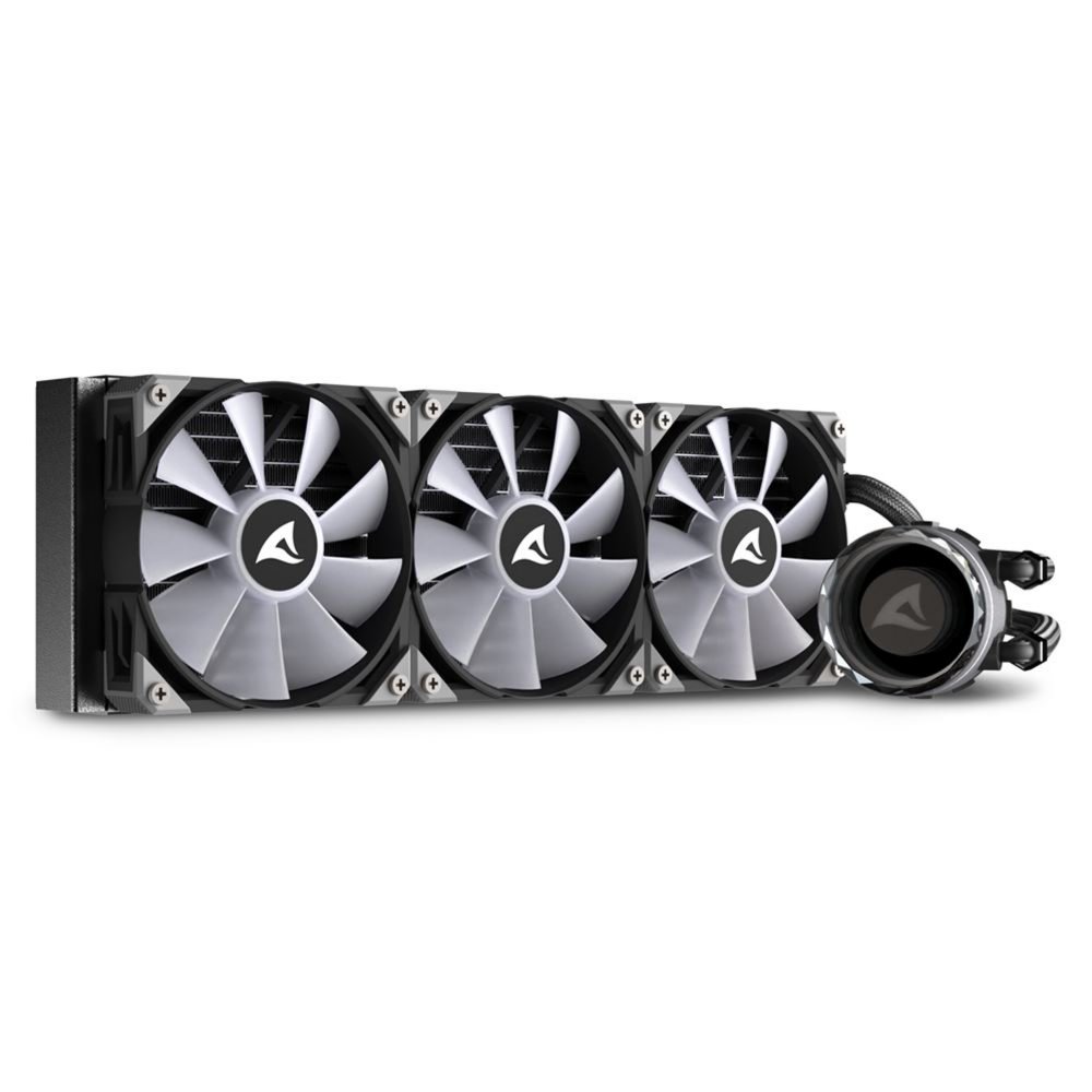 Sharkoon S90 RGB | 120mm All-in-One CPU Waterkoeler | Zwart 3 Sharkoon S90 RGB | 120mm All-in-One CPU Waterkoeler | Zwart - Afbeelding 3