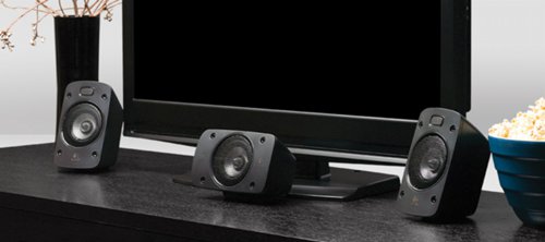Logitech Z906 | 5.1 Surround Sound Speakerset | THX Gecertificeerd | 500W RMS | Digitale Decodering (Dolby Digital & DTS) 2 Logitech Z906 | 5.1 Surround Sound Speakerset | THX Gecertificeerd | 500W RMS | Digitale Decodering (Dolby Digital & DTS) - Afbeelding 2