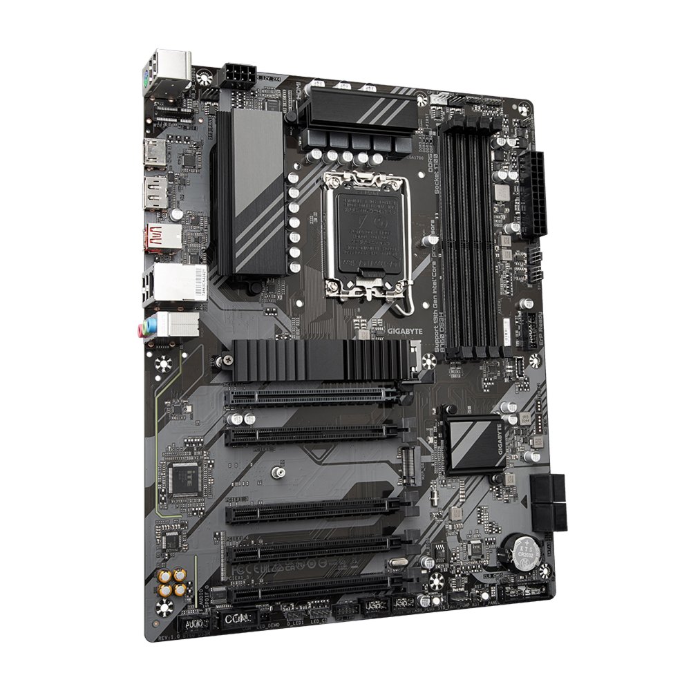 Gigabyte B760 DS3H | Socket LGA 1700 | Intel B760 | 4xDDR5 | ATX | Moederbord 2 Gigabyte B760 DS3H | Socket LGA 1700 | Intel B760 | 4xDDR5 | ATX | Moederbord - Afbeelding 2