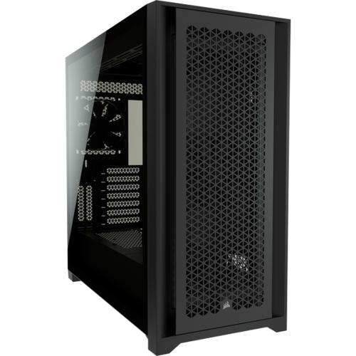 Corsair 5000D Airflow Tempered Glass | Midi Tower Case | Zwart 2 Corsair 5000D Airflow Tempered Glass | Midi Tower Case | Zwart - Afbeelding 2