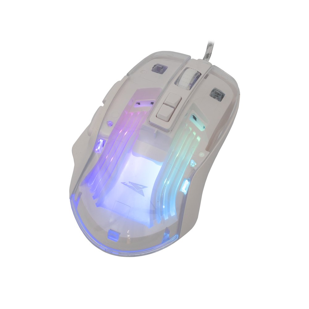 Baracuda ANGLERFISH RGB | Bedrade Gaming Muis | USB-A | 7200 DPI | Wit 6 Baracuda ANGLERFISH RGB | Bedrade Gaming Muis | USB-A | 7200 DPI | Wit - Afbeelding 6