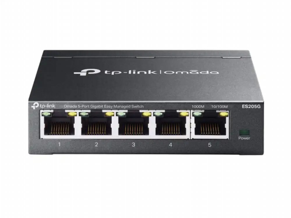 TP-Link Omada ES205G | 5-poorts Gigabit Managed Switch | Cloudbeheer via Omada App 2 TP-Link Omada ES205G | 5-poorts Gigabit Managed Switch | Cloudbeheer via Omada App - Afbeelding 2