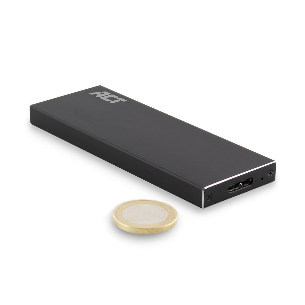 ACT AC1600 | USB 3.2 Gen1 M.2 SATA SSD Behuizing | Aluminium | 5 Gbps 4 ACT AC1600 | USB 3.2 Gen1 M.2 SATA SSD Behuizing | Aluminium | 5 Gbps - Afbeelding 4