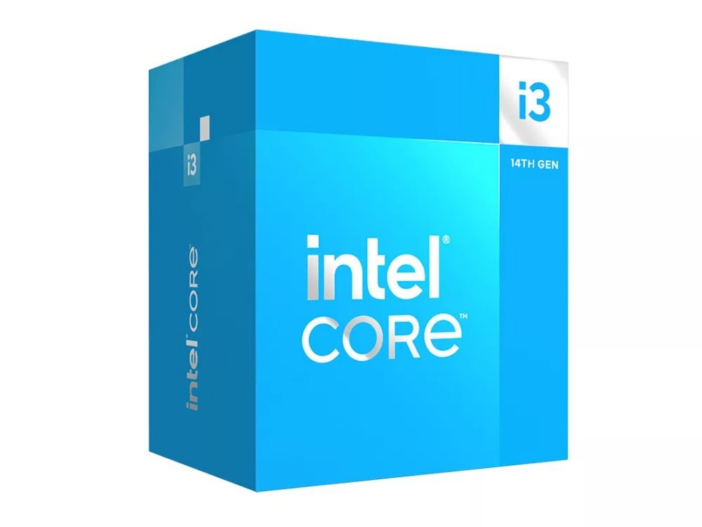 Intel Core i3-14100 | 4 Core | 3,5GHz (4,7GHz Turbo) | LGA 1700 | Processor | CPU 1 Intel Core i3-14100 | 4 Core | 3