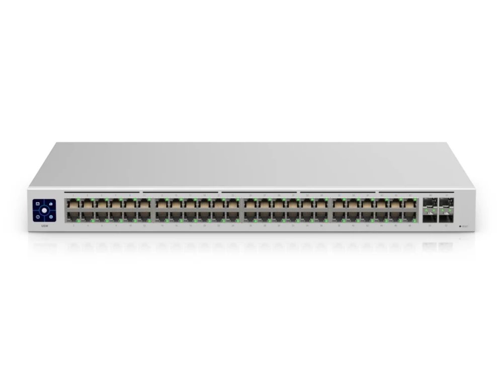 Ubiquiti UniFi USW-48 | Netwerk-switch | Managed L2 | Gigabit Ethernet (10/100/1000) | Zilver 1 Ubiquiti UniFi USW-48 | Netwerk-switch | Managed L2 | Gigabit Ethernet (10/100/1000) | Zilver