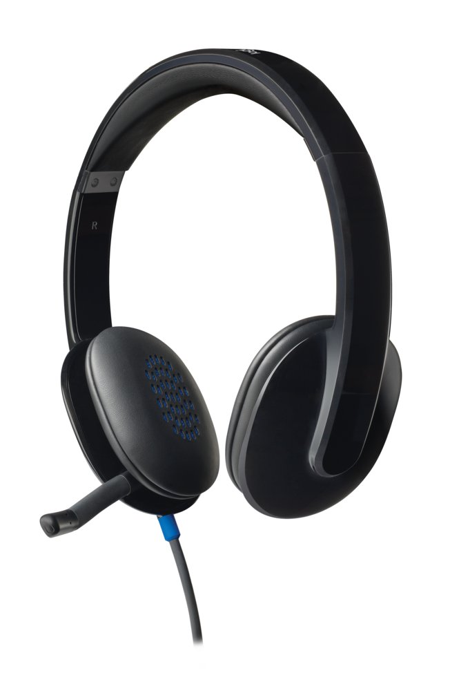 Logitech H540 | Bedrade On-ear USB-A Headset | Zwart 1 Logitech H540 | Bedrade On-ear USB-A Headset | Zwart