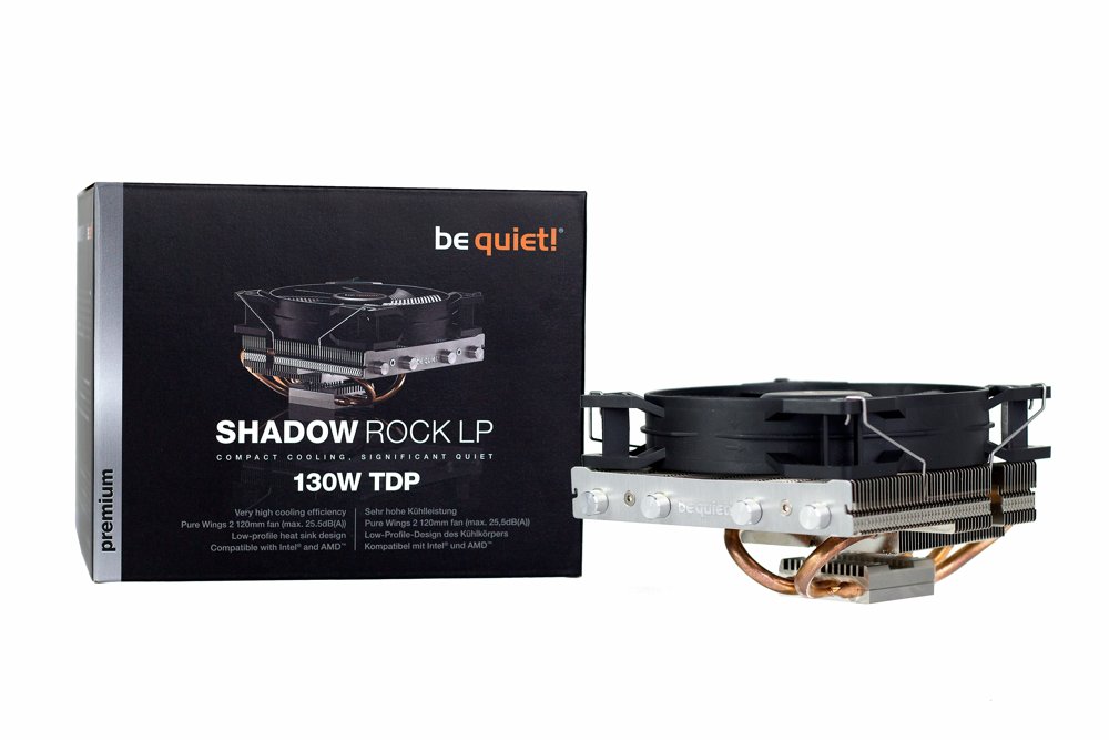 be quiet! Shadow Rock | 130W TDP | Low Profile | CPU Luchtkoeler 4 be quiet! Shadow Rock | 130W TDP | Low Profile | CPU Luchtkoeler - Afbeelding 4