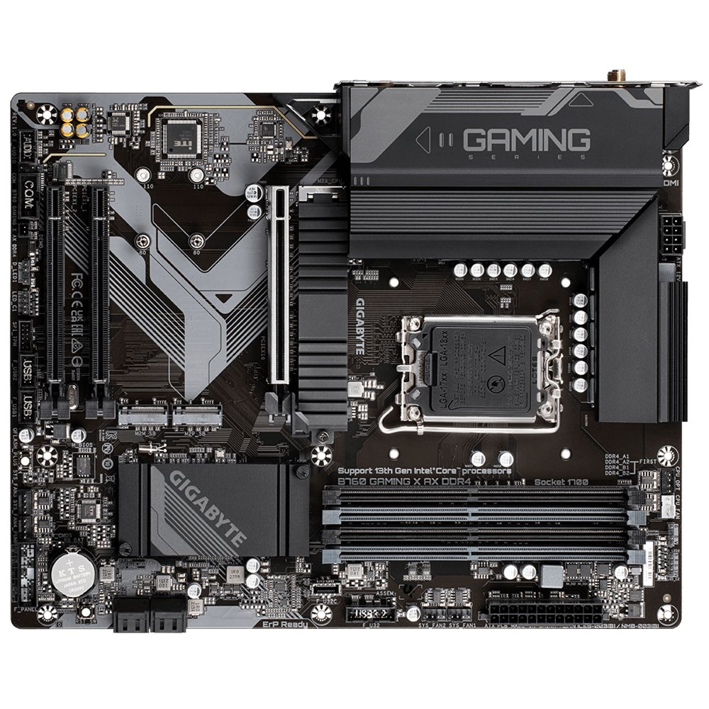 Gigabyte B760 GAMING X AX DDR4 | Socket LGA 1700 | Intel B760 | 4xDDR4 | ATX | Moederbord 7 Gigabyte B760 GAMING X AX DDR4 | Socket LGA 1700 | Intel B760 | 4xDDR4 | ATX | Moederbord - Afbeelding 7